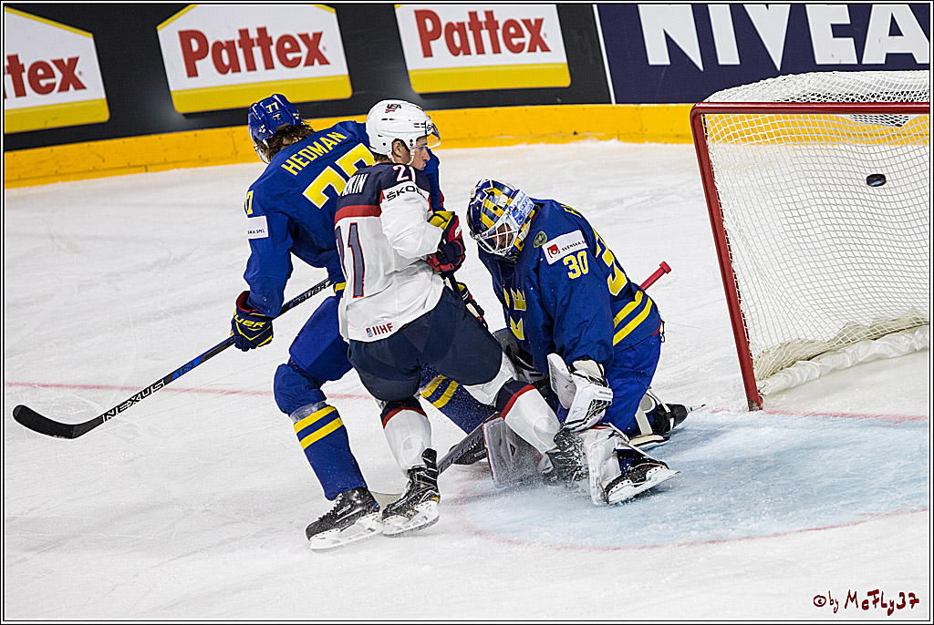 IIHF WM 2017, USA - Schweden, 08.05.2017